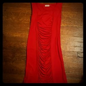 Red Calvin Klein Cocktail Dress